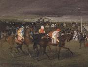 Edgar Degas At the races The Start oil